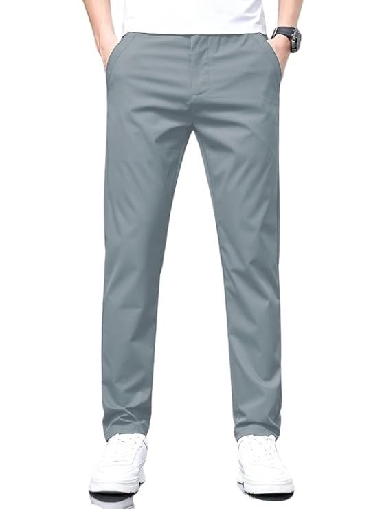 Men’s Regular Casual Trouser – Grey