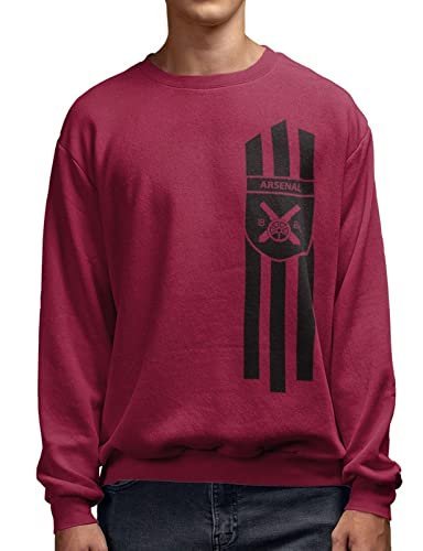 Men’s Football Club 3 Stripes Sweatshirt, Maroon