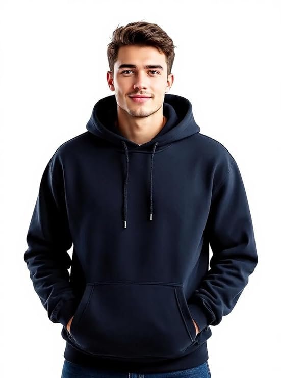 Men’s Hoodie, Navy Blue