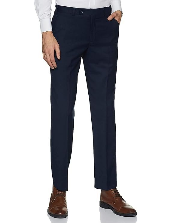Men’s Classic Formal Trousers, Blue