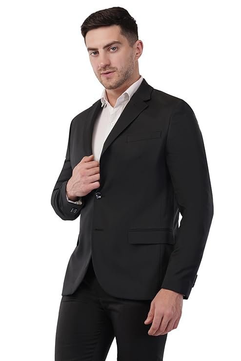Men’s Formal Blazer, Jet Black