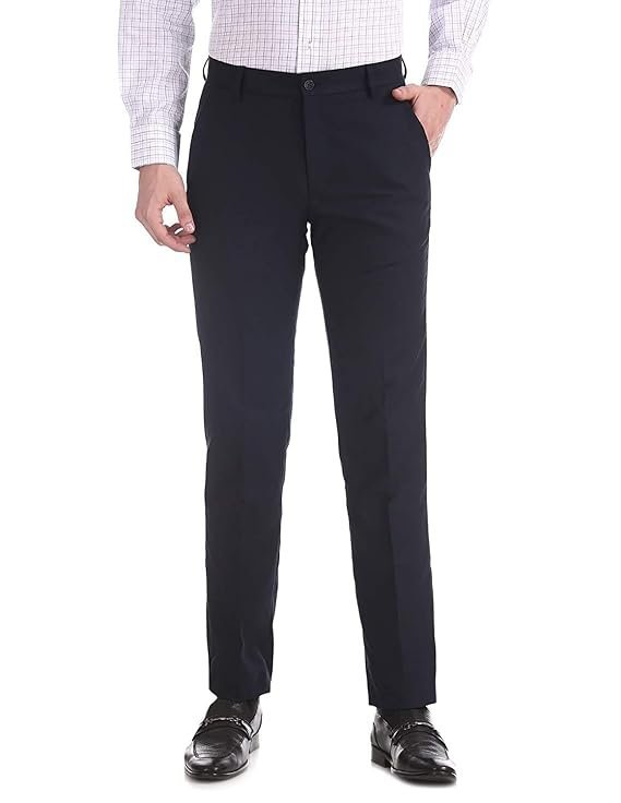 Men’s BottomLine Formal Trousers, Blue