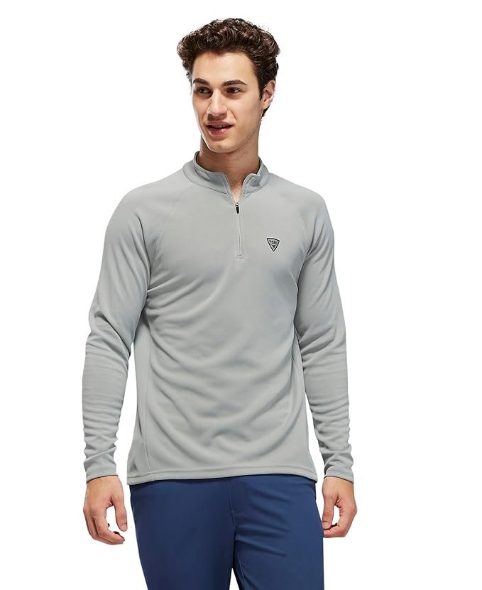 Men’s Polyester Solid Hooded Sweatshirt, Grey