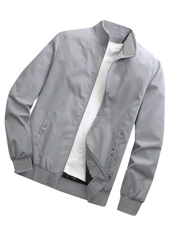 Men’s Regular Jacket, Grey