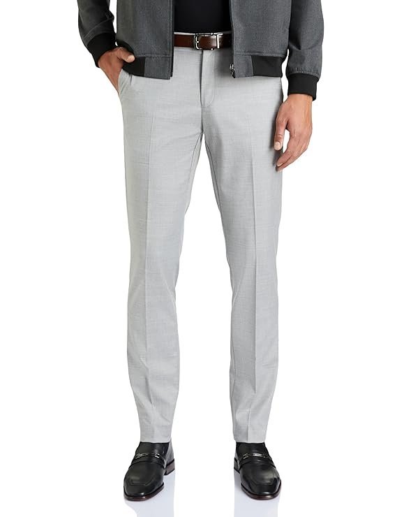 Men’s Slim Fit Formal Pants, Grey