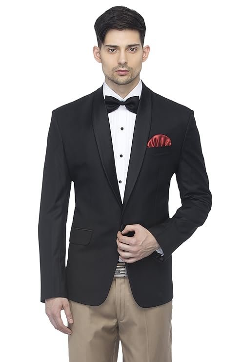 Men’s Tuxedo Blazers, Black