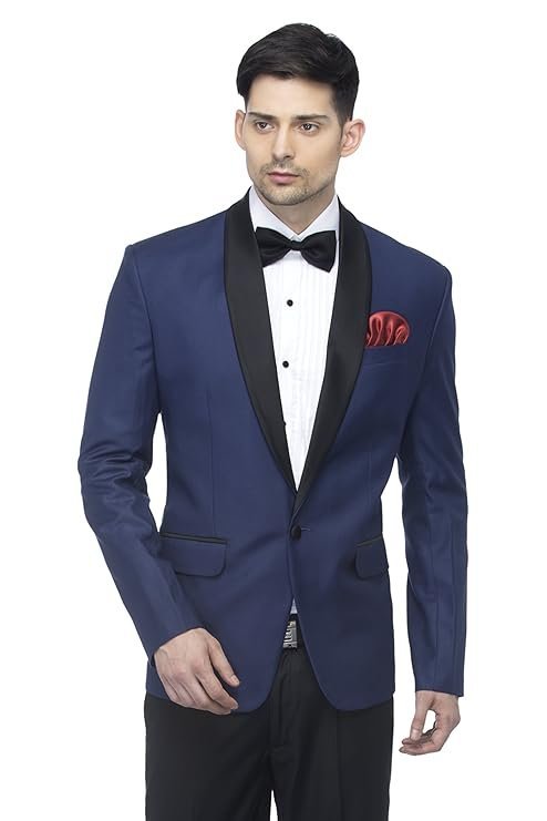 Men’s Tuxedo Blazers, Navy Blue