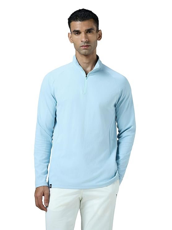 Men’s Full Sleeve T-Shirt, Light Blue