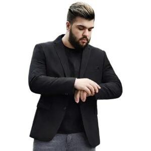 Men's Casual Blazer, Black