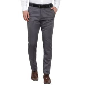 Men's Formal Trouser, Dark Grey