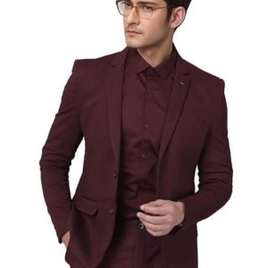 Versatile Blazer for Men, Maroon