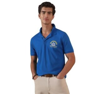 Men's Slim Fit Polo T-Shirt, Blue