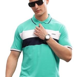 Men's Regular Fit Polo T-Shirt, Green