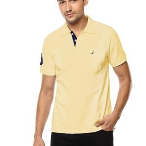 Men's Polo T-Shirt, Fine Yellow