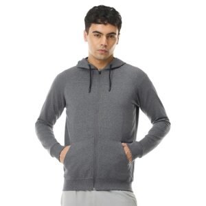 Zipper Hoodies Jackets for Men, Grey