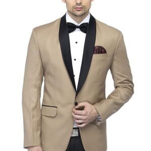 Men's Tuxedo Blazers, Beige